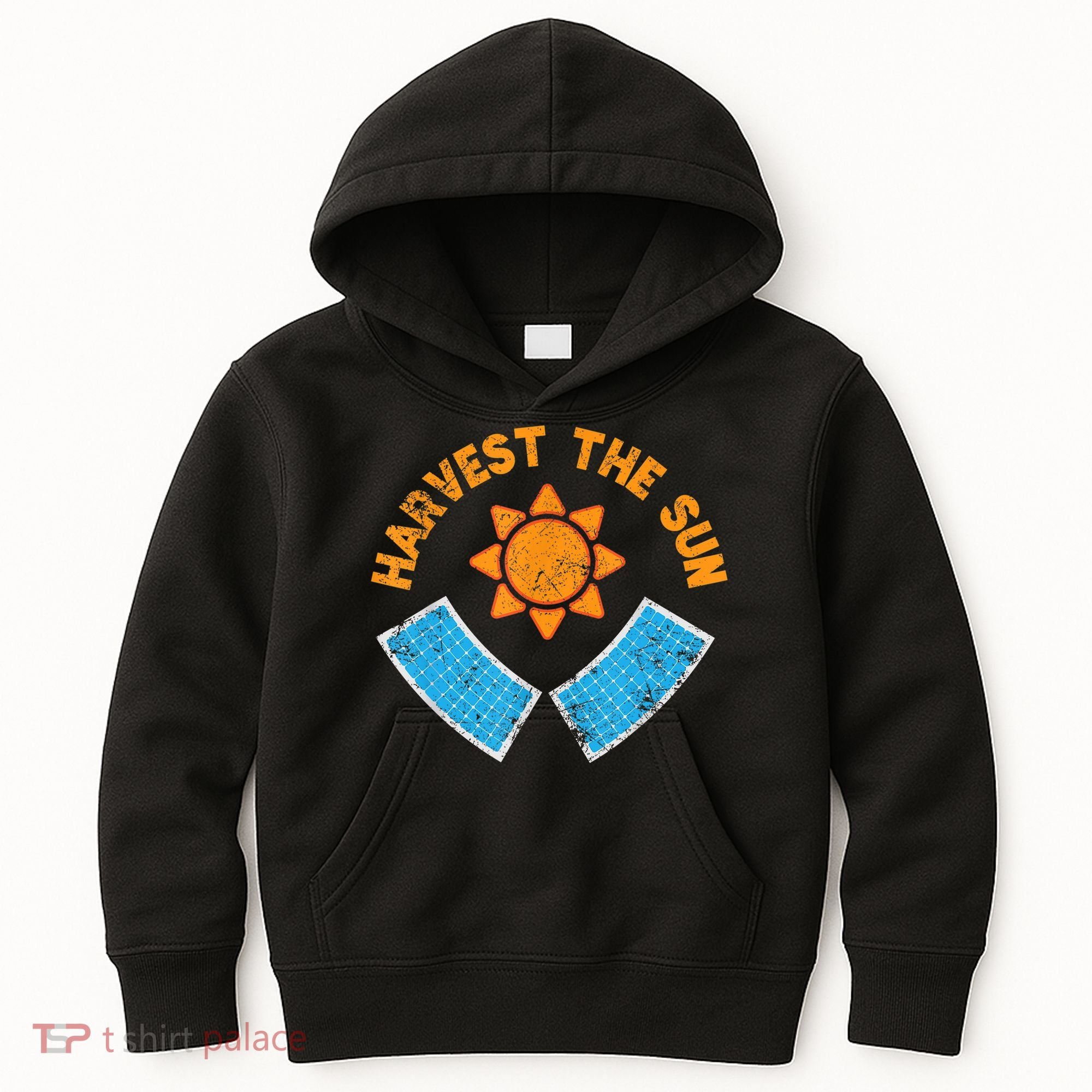 Harvest The Sun Solar Power Great Gift Kids Hoodie