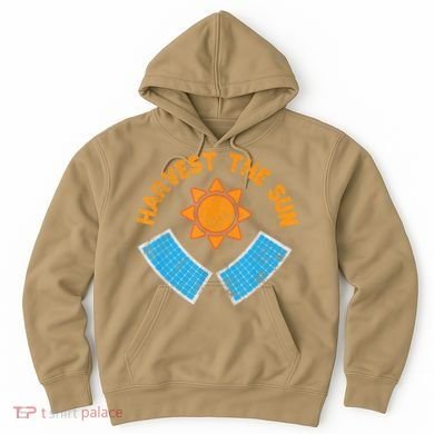 Harvest The Sun Solar Power Great Gift Hoodie
