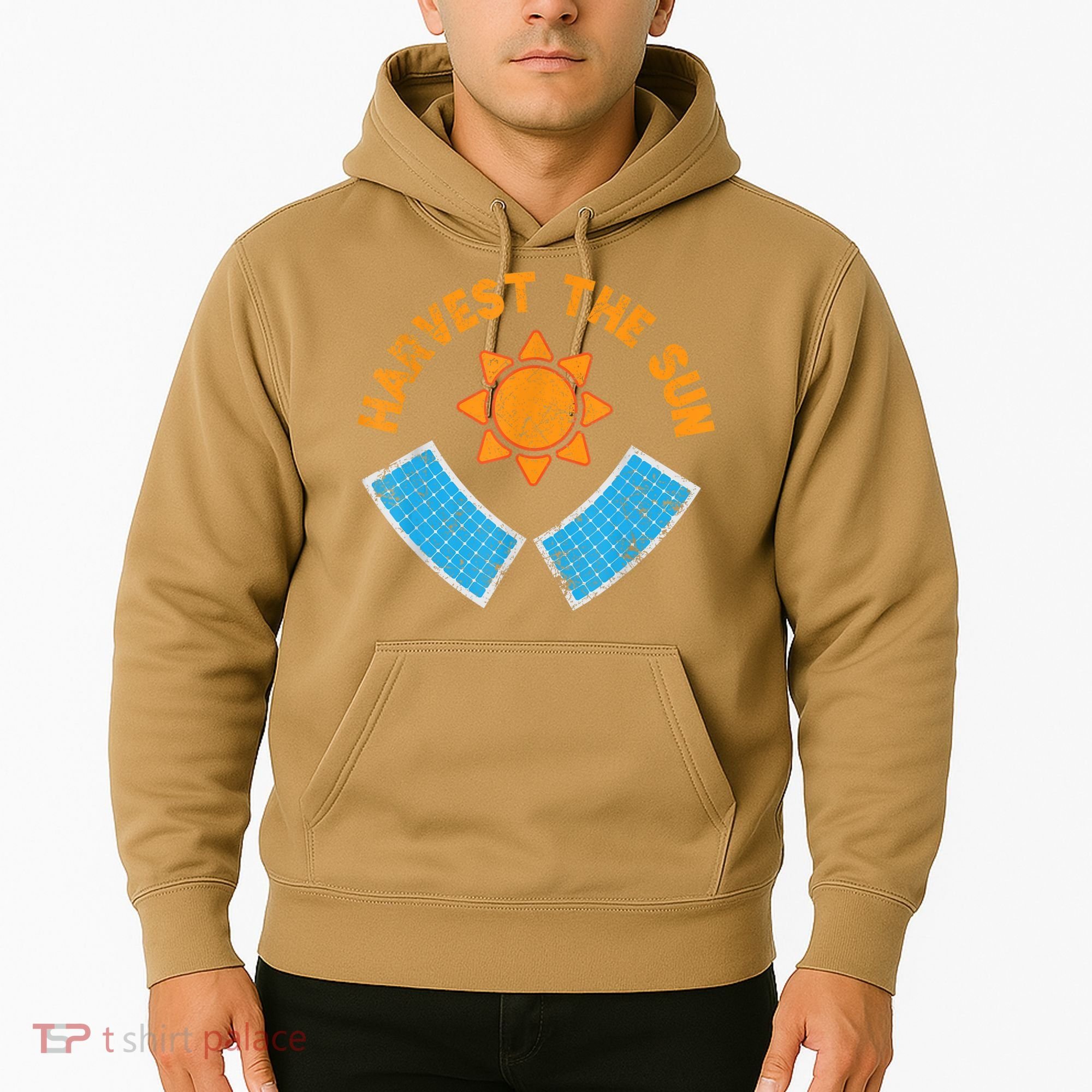Harvest The Sun Solar Power Great Gift Hoodie