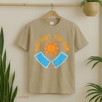 Harvest The Sun Solar Power Great Gift T-Shirt thumb 2