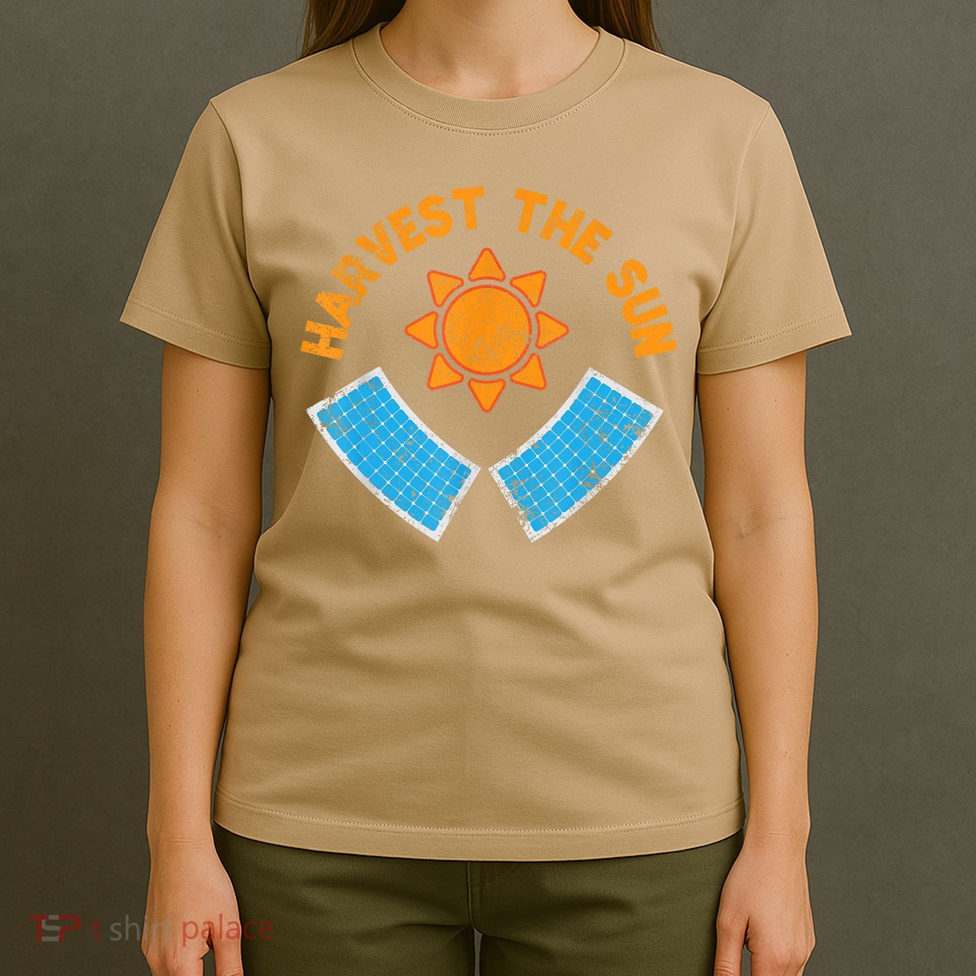 Harvest The Sun Solar Power Great Gift T-Shirt