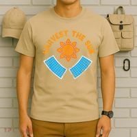 Harvest The Sun Solar Power Great Gift T-Shirt thumb 6