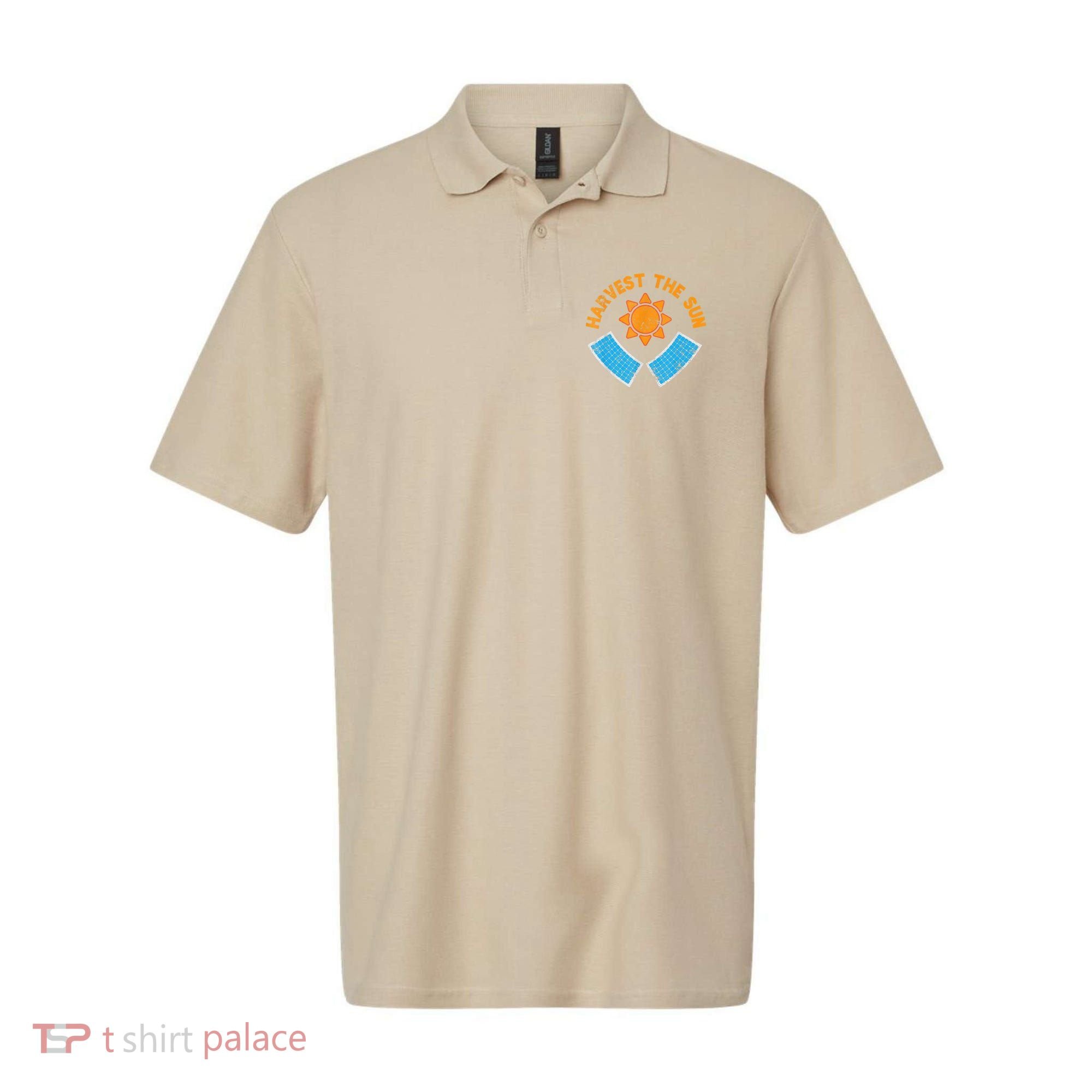 Harvest The Sun Solar Power Great Gift Polo