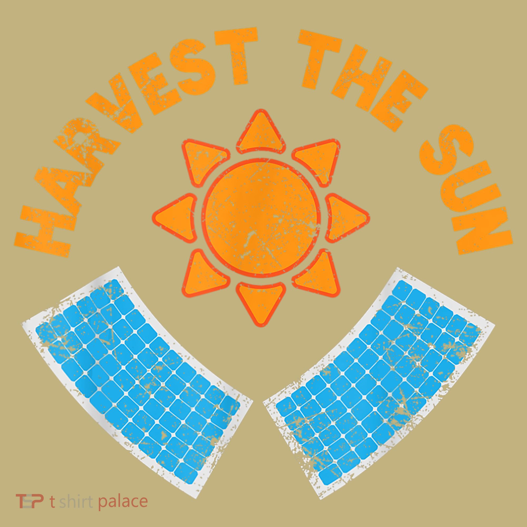 Harvest The Sun Solar Power Great Gift Polo
