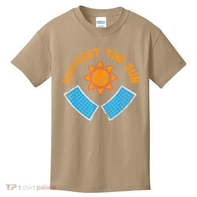 Harvest The Sun Solar Power Great Gift Kids T-Shirt