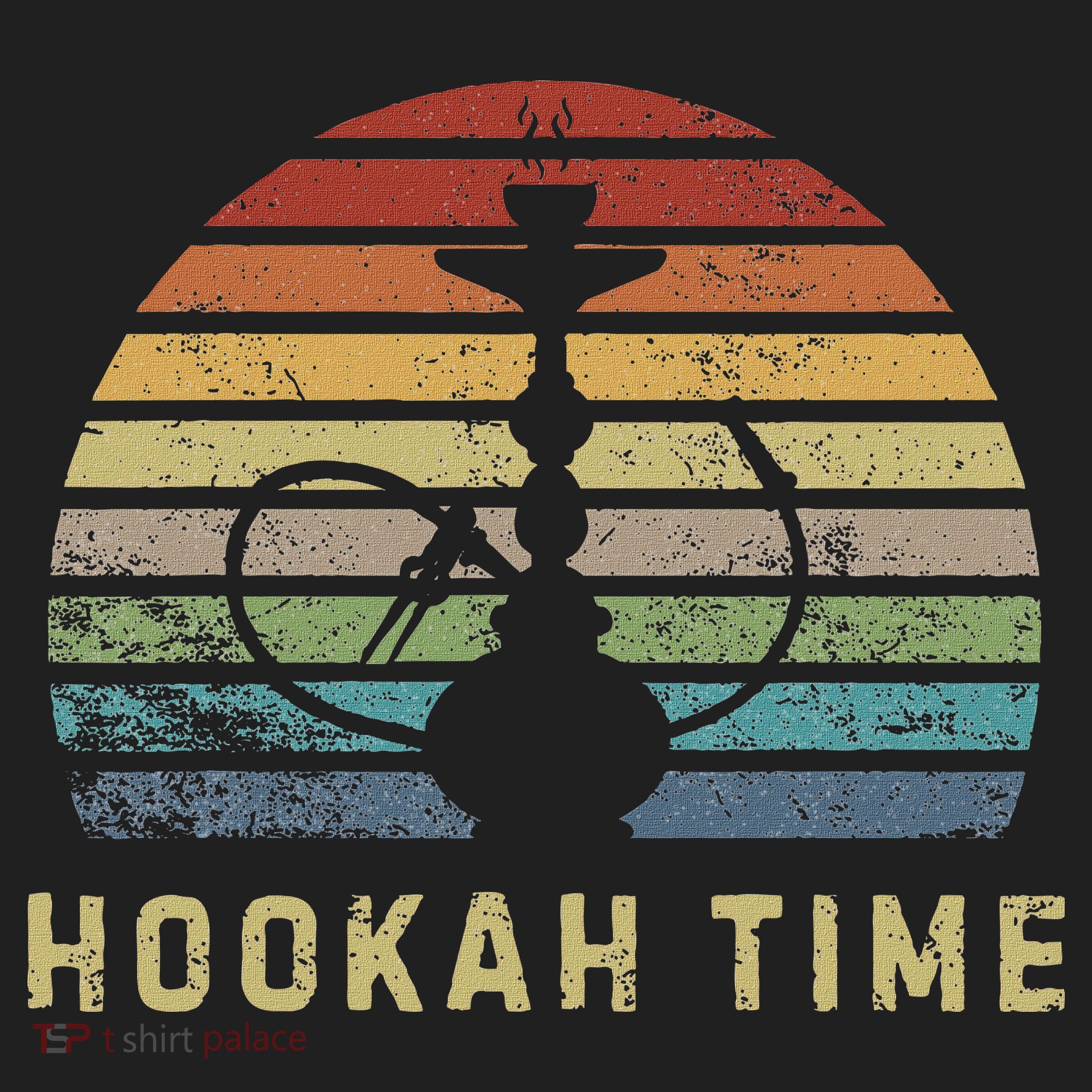 Hookah Time Sunset Shisha Smoke Hookah Lover Party Women's Sweatshirt