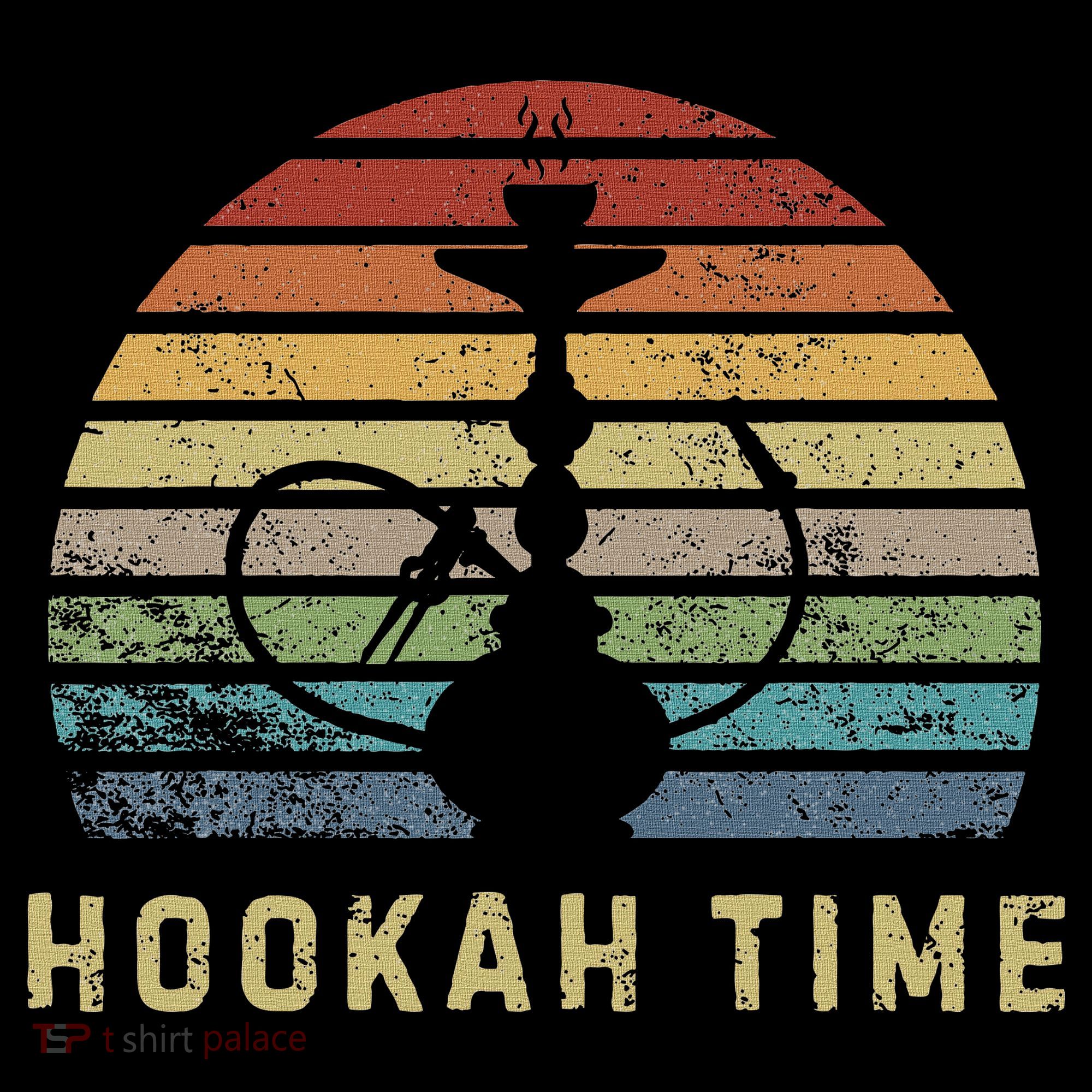 Hookah Time Sunset Shisha Smoke Hookah Lover Party Women's Hoodie