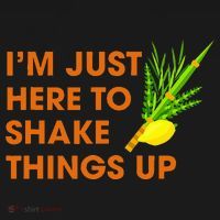 Here To Shake Things Up Lulav Etrog Sukkot Jewish Holiday Women's Hoodie thumb 2