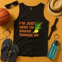 Here To Shake Things Up Lulav Etrog Sukkot Jewish Holiday Tank Top thumb 4