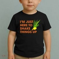 Here To Shake Things Up Lulav Etrog Sukkot Jewish Holiday Toddler T-Shirt thumb 2