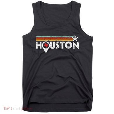 Houston Texas Strong Vintage Stripes Cool Gift Tank Top