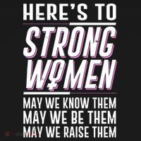 Here's To Strong Women Celebrate International Women's Day Women's Hoodie thumb 2