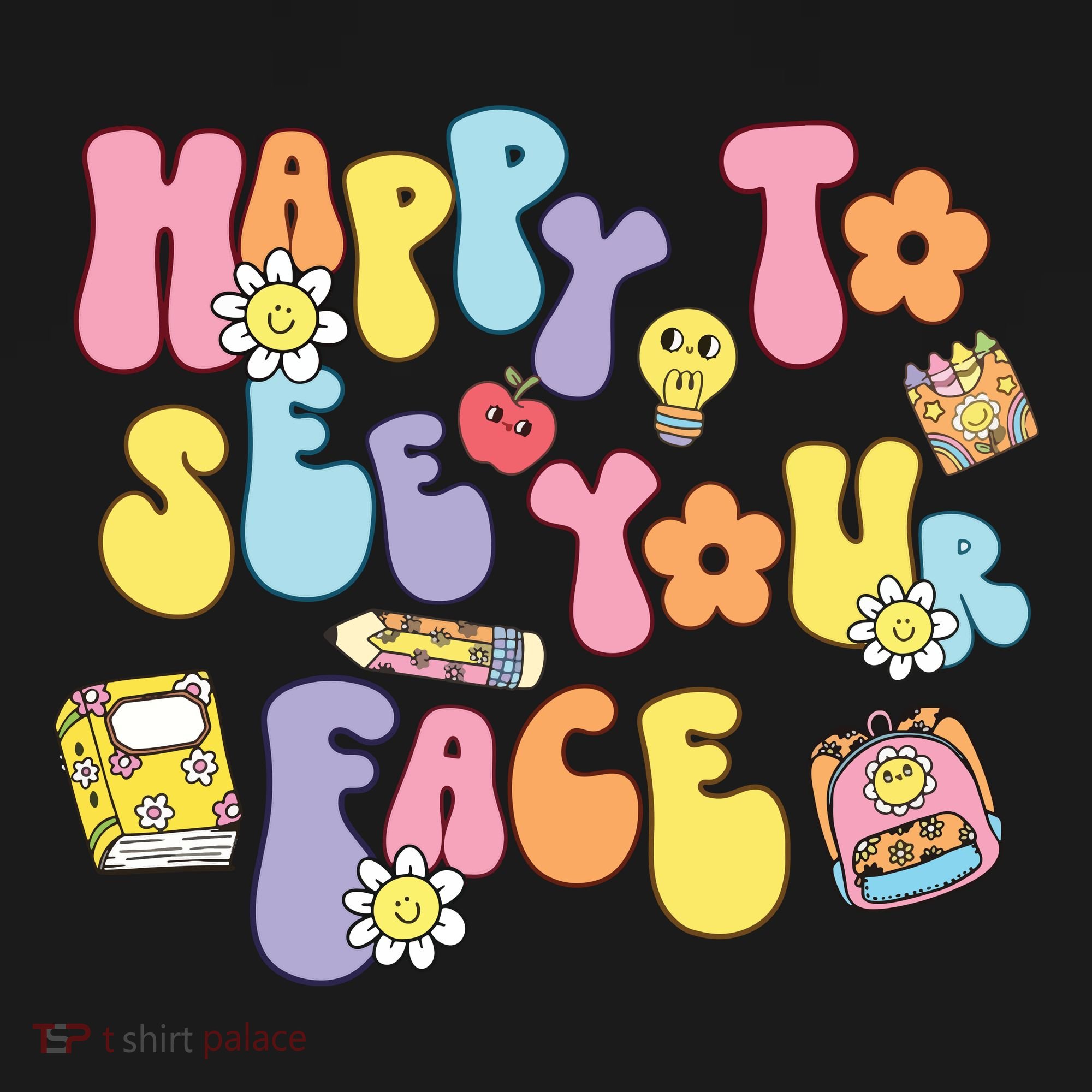 Happy To See Your Face Teacher Coaster