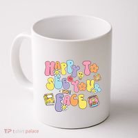 Happy To See Your Face Teacher Coffee Mug thumb 0