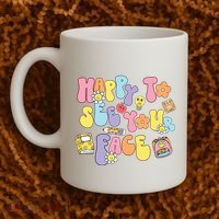 Happy To See Your Face Teacher Coffee Mug thumb 2