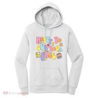 Happy To See Your Face Teacher Women's Hoodie thumb 0