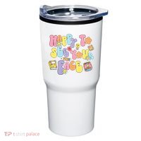 Happy To See Your Face Teacher Tumbler thumb 0