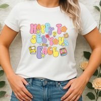 Happy To See Your Face Teacher Women's T-Shirt thumb 2