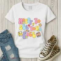 Happy To See Your Face Teacher Women's T-Shirt thumb 3
