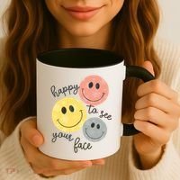 Happy To See Your Face Coffee Mug thumb 3