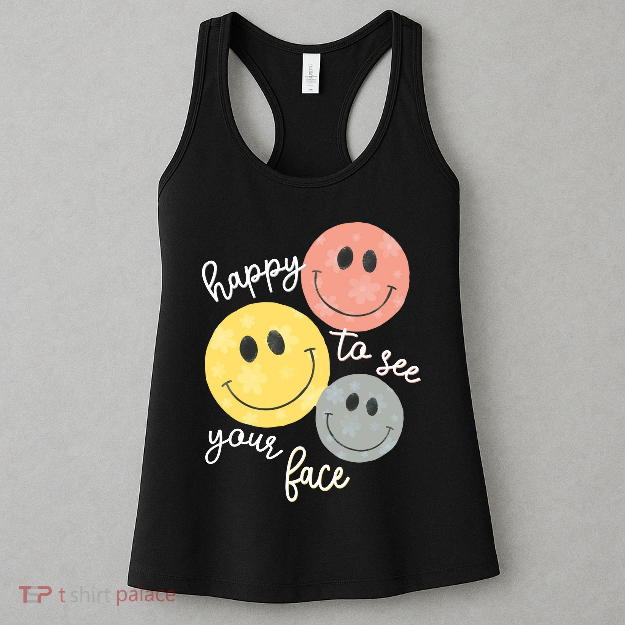 Happy To See Your Face Women's Tank Top