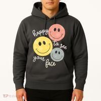Happy To See Your Face Hoodie thumb 2