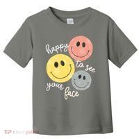 Happy To See Your Face Toddler T-Shirt thumb 0