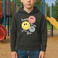 Happy To See Your Face Kids Hoodie thumb 2