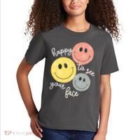 Happy To See Your Face Kids T-Shirt thumb 2