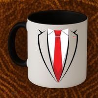 Halloween Trump Suit Us President Easy Costume Coffee Mug thumb 2