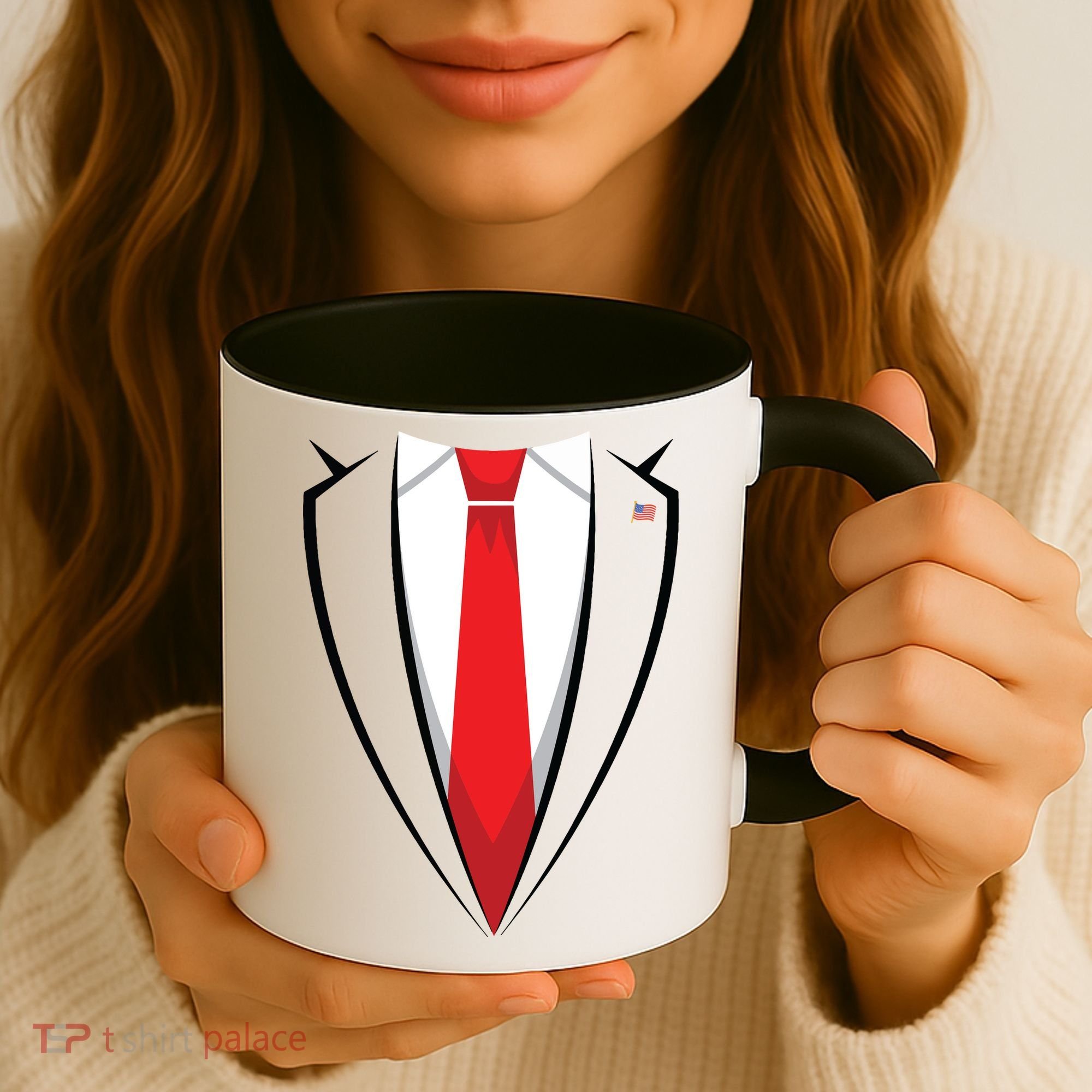 Halloween Trump Suit Us President Easy Costume Coffee Mug