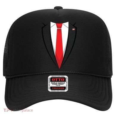 Halloween Trump Suit Us President Easy Costume Hat