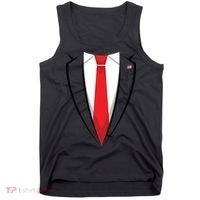 Halloween Trump Suit Us President Easy Costume Tank Top thumb 0