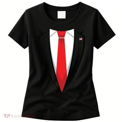 Halloween Trump Suit Us President Easy Costume Women's T-Shirt