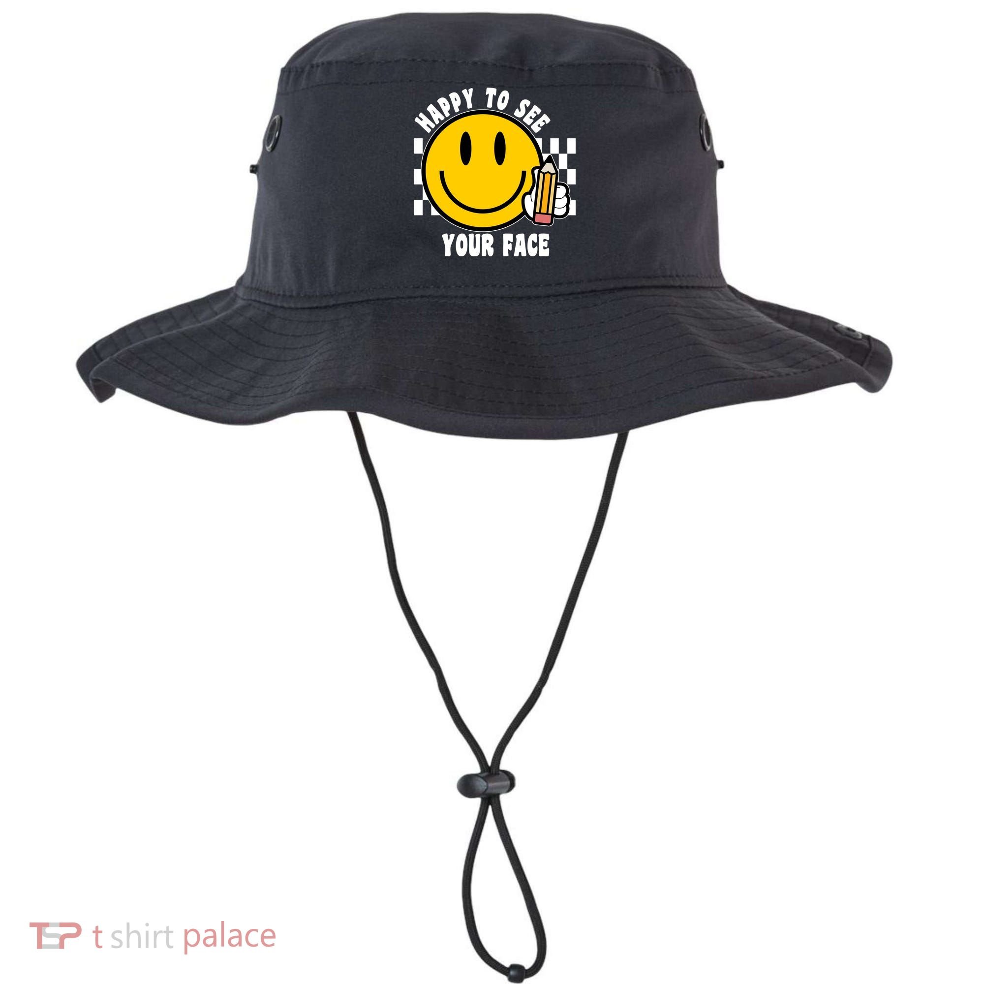 Happy To See Your Face School Bucket Hat
