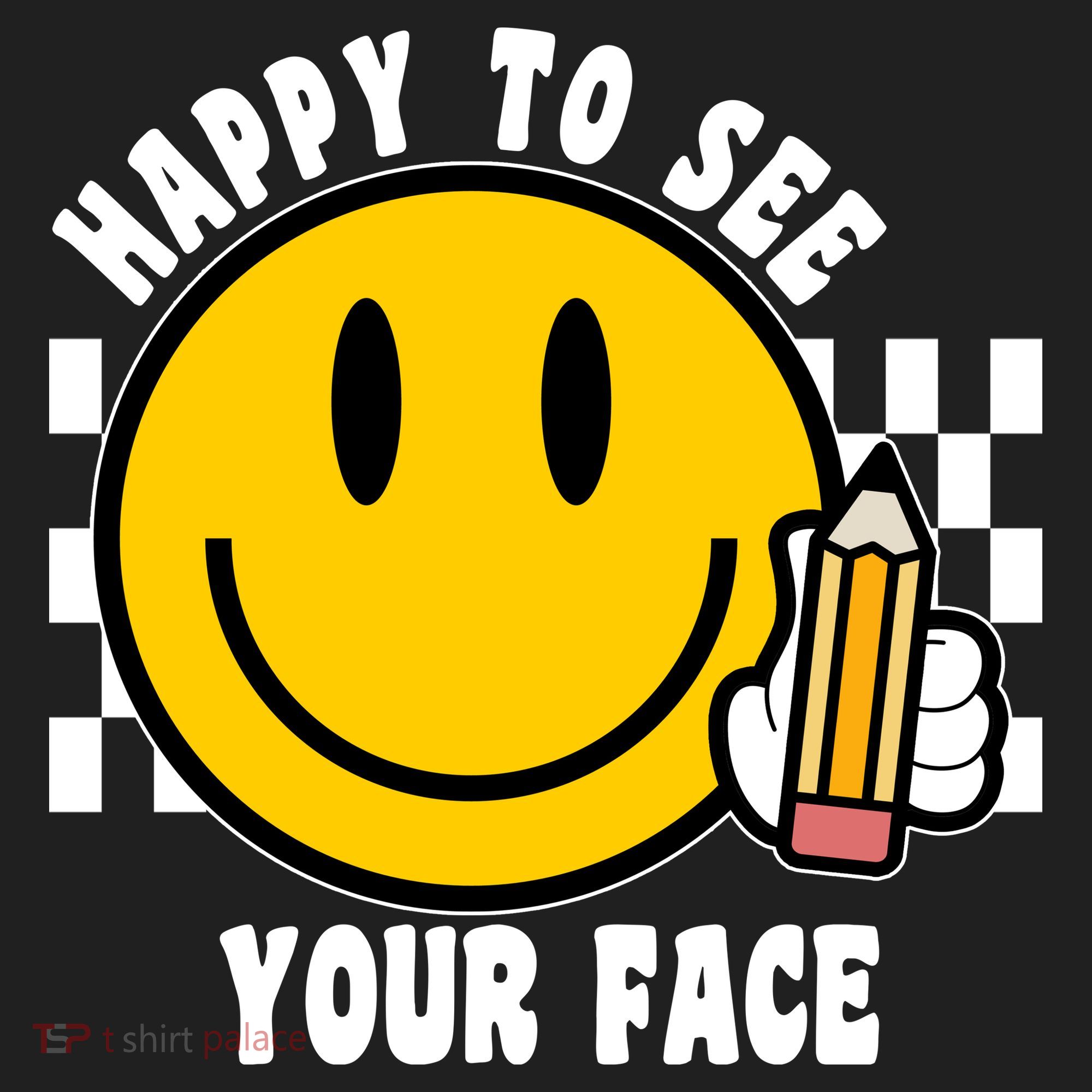 Happy To See Your Face School Beanie