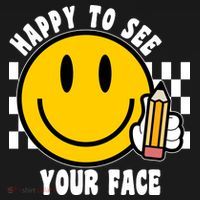 Happy To See Your Face School Coaster thumb 2