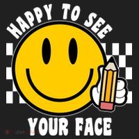 Happy To See Your Face School Hat thumb 2