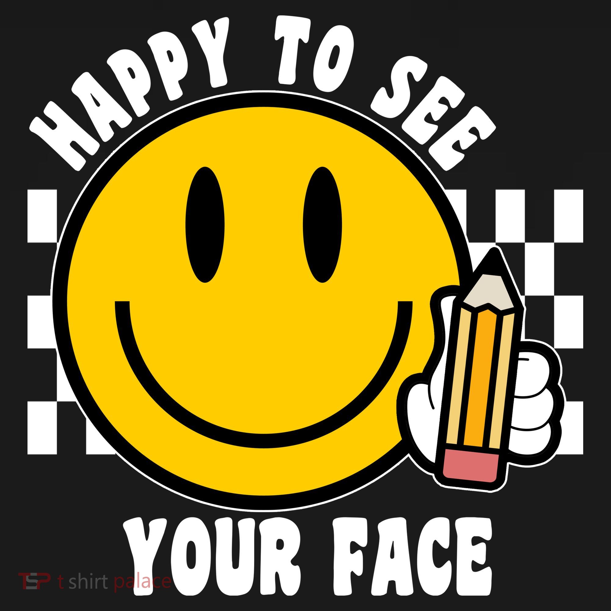 Happy To See Your Face School Visor