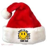 Happy To See Your Face School Santa Hat thumb 0