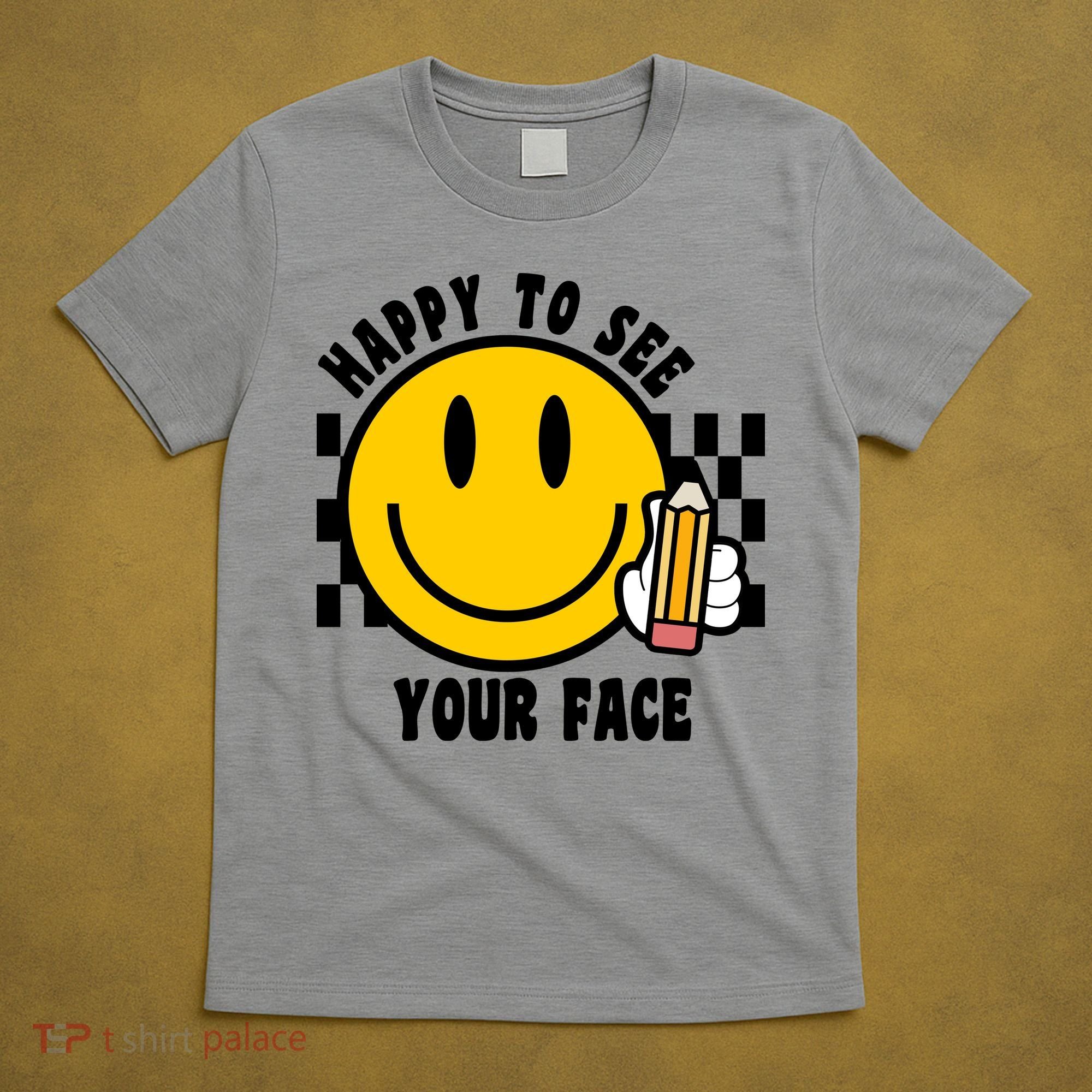 Happy To See Your Face School T-Shirt