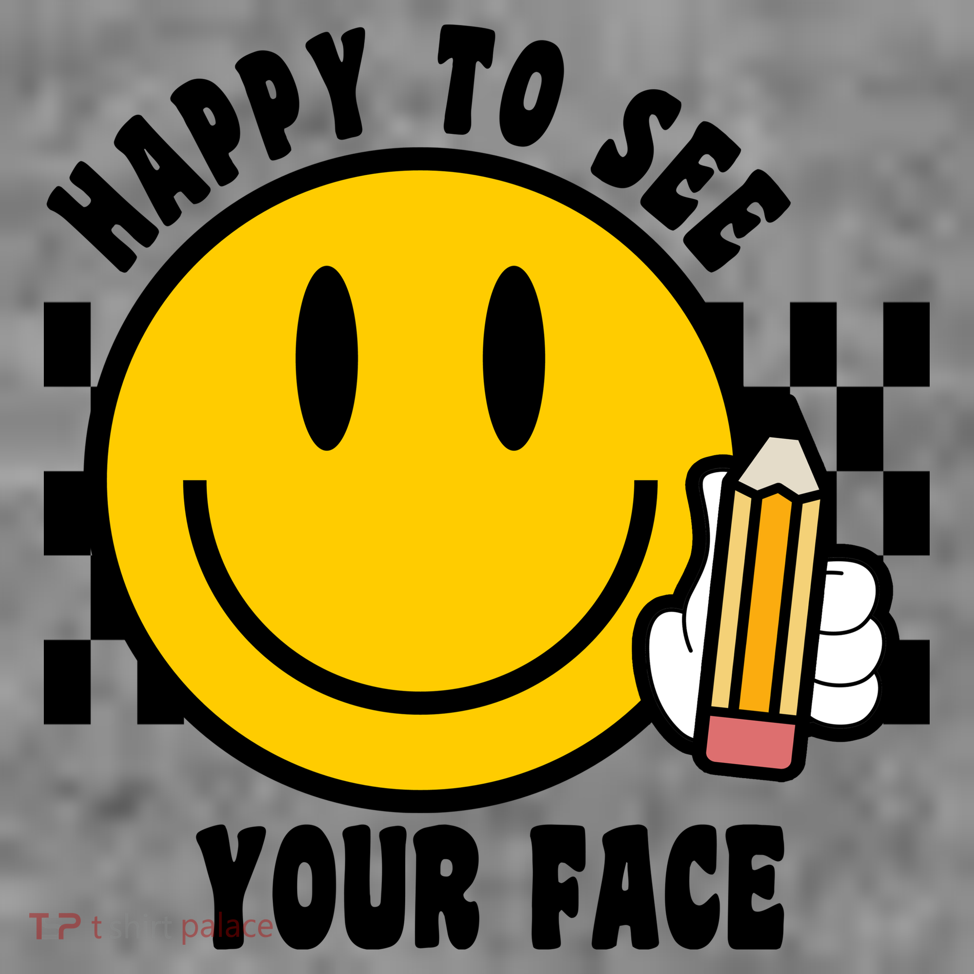 Happy To See Your Face School Women's Tank Top