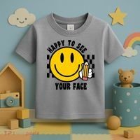 Happy To See Your Face School Toddler T-Shirt thumb 3