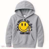 Happy To See Your Face School Kids Hoodie thumb 0