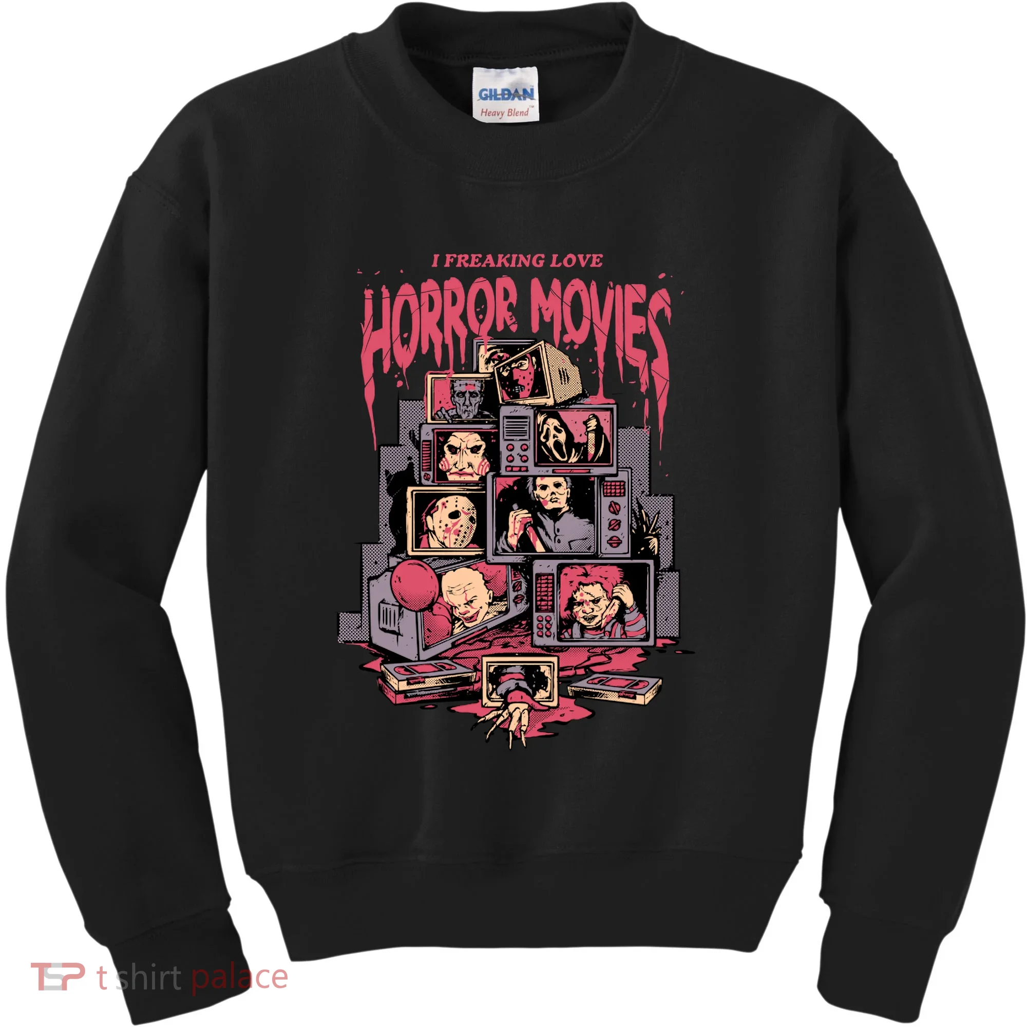 Horror Tv Scary Kids Sweatshirt