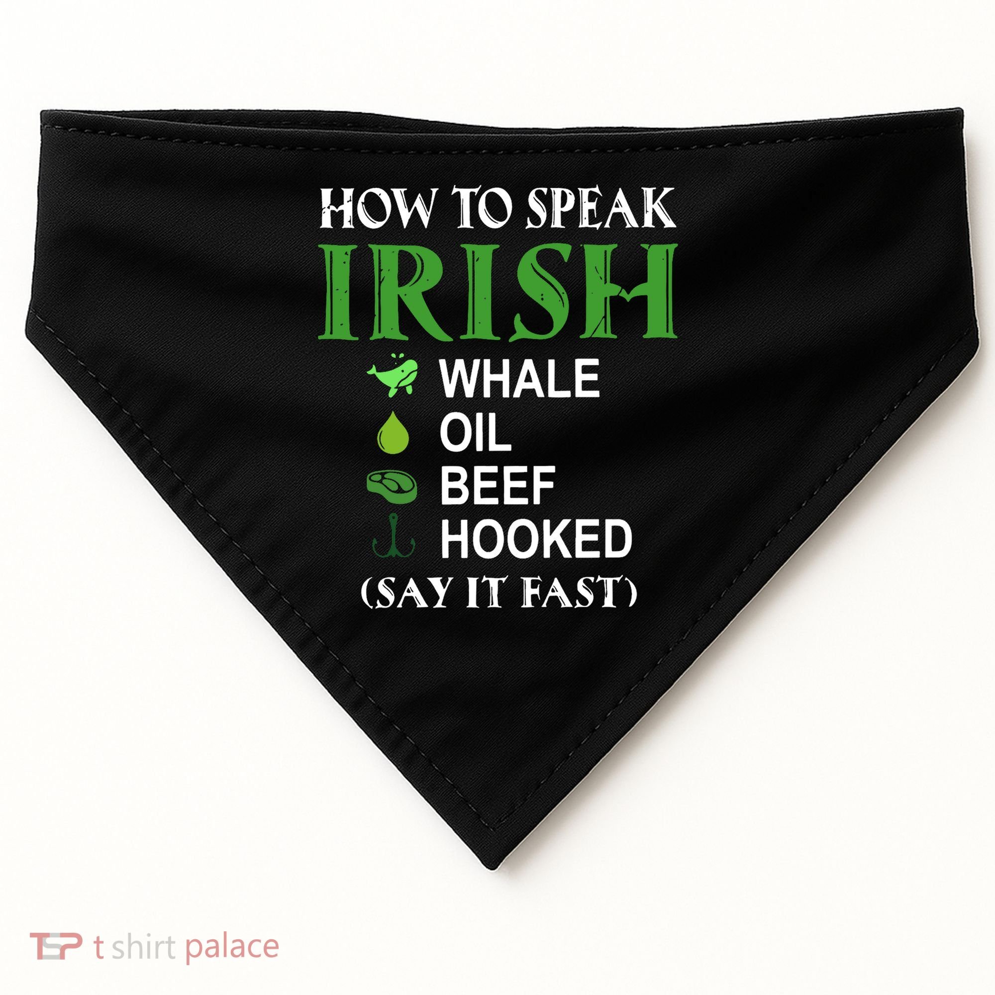 How To Speak Irish USA-Made Doggie Bandana
