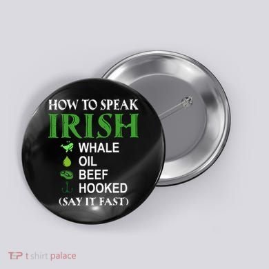 How To Speak Irish Button