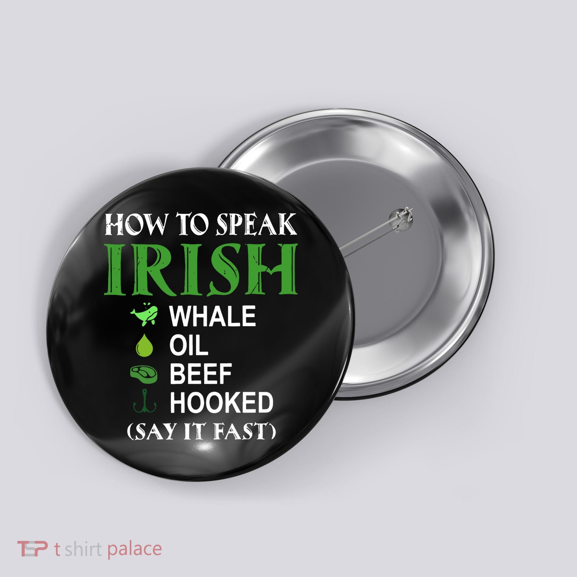 How To Speak Irish Button