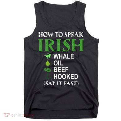How To Speak Irish Tank Top