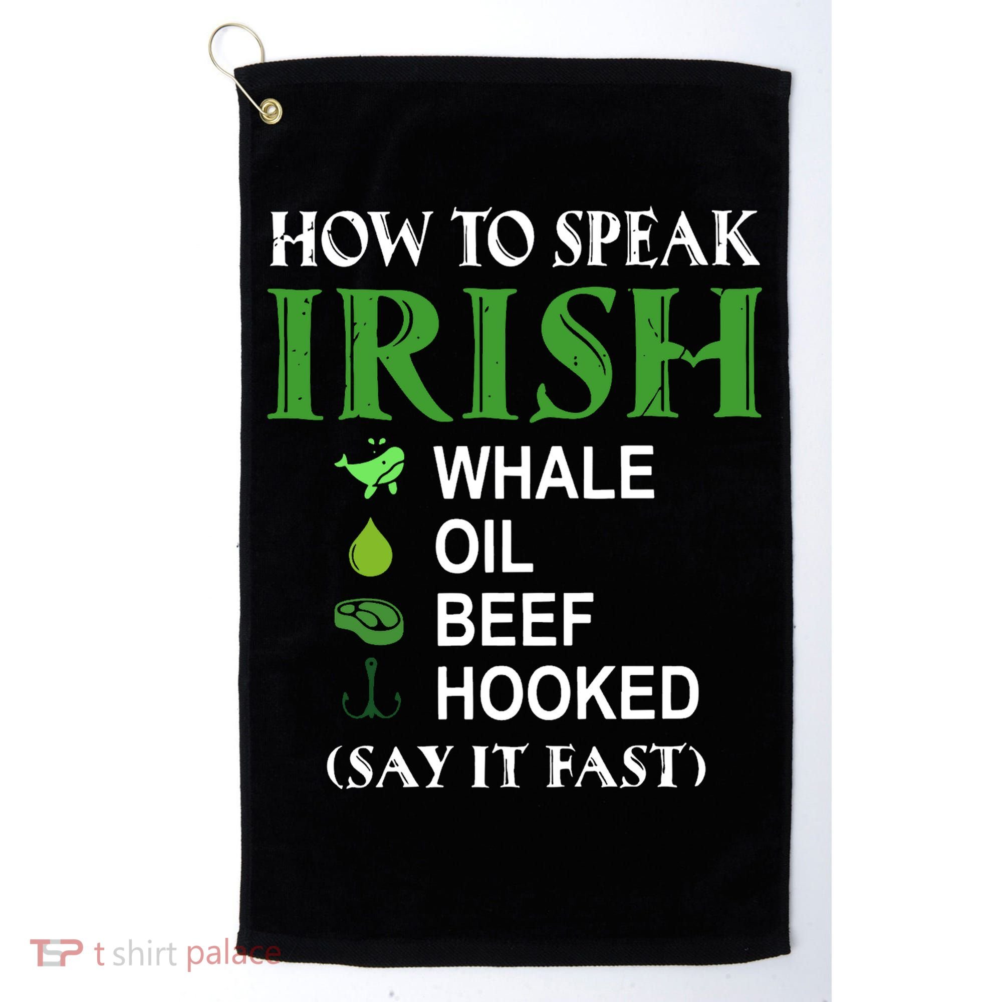 How To Speak Irish Golf Towel